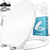 KESSER® WC bril met Soft Close Deksel - Toiletbril - Wit